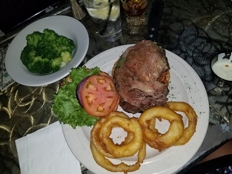 George's Steakhouse Bar & Grill food